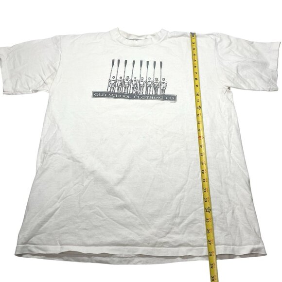 Vintage Old School Clothing Co Rowing Team Single Stitch T-Shirt Size XL - Picture 8 of 8